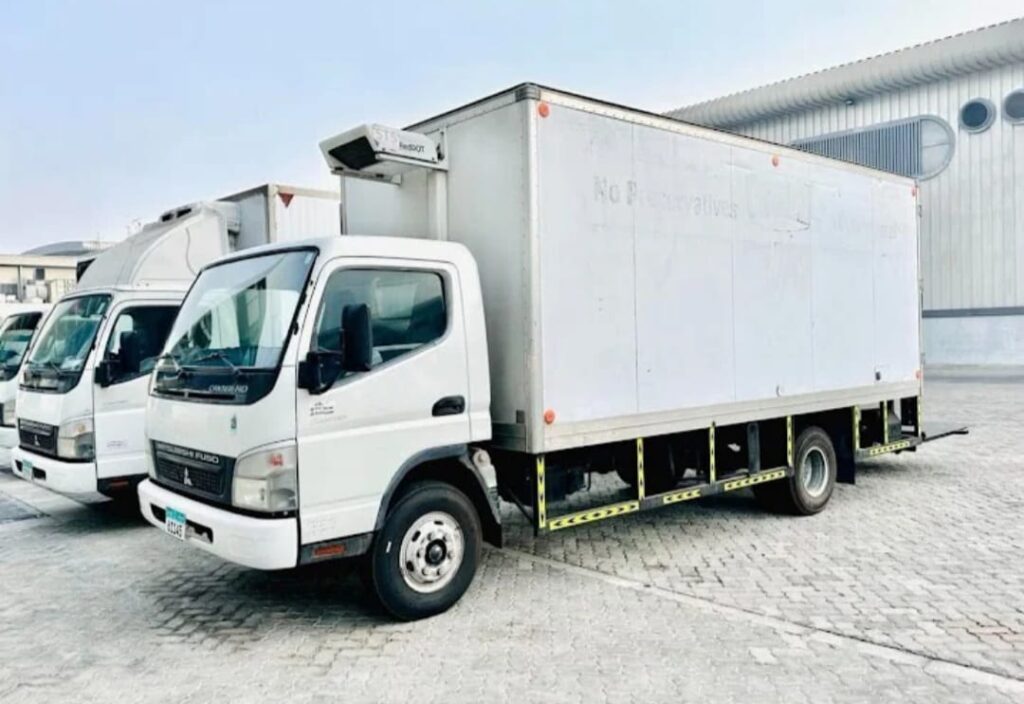 refrigerated truck for rent