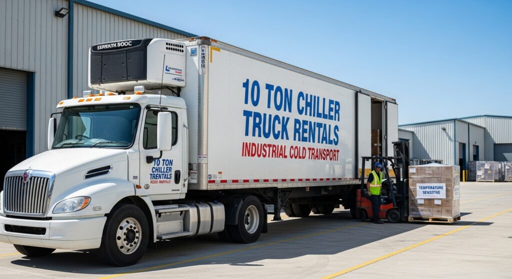 10 ton refrigerated truck