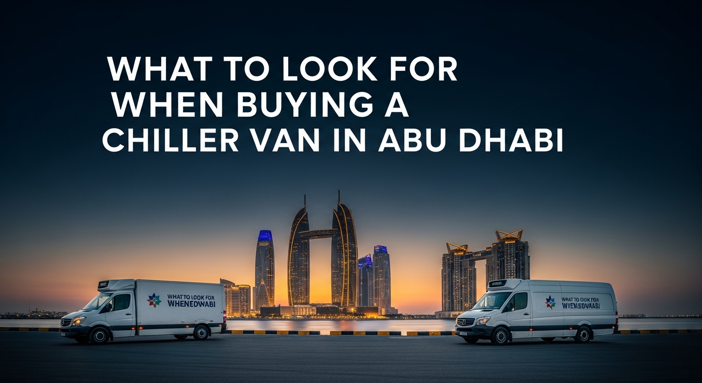 Chiller Van in Abu Dhabi