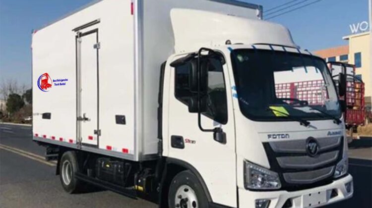 chiller truck for rent