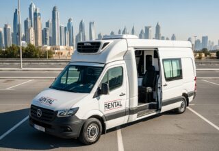 High-Roof Chiller Van Rental UAE