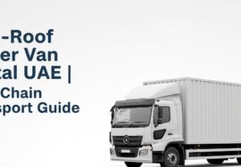 High-Roof Chiller Van Rental UAE