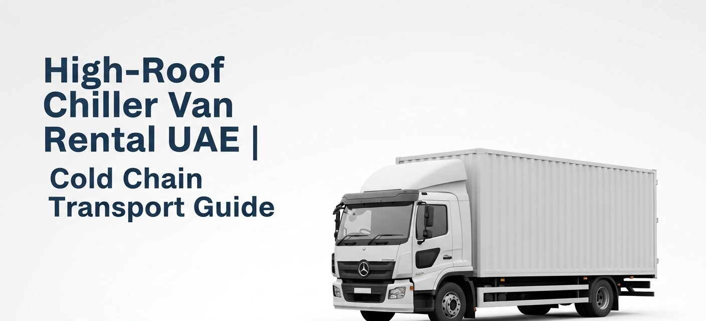 High-Roof Chiller Van Rental UAE