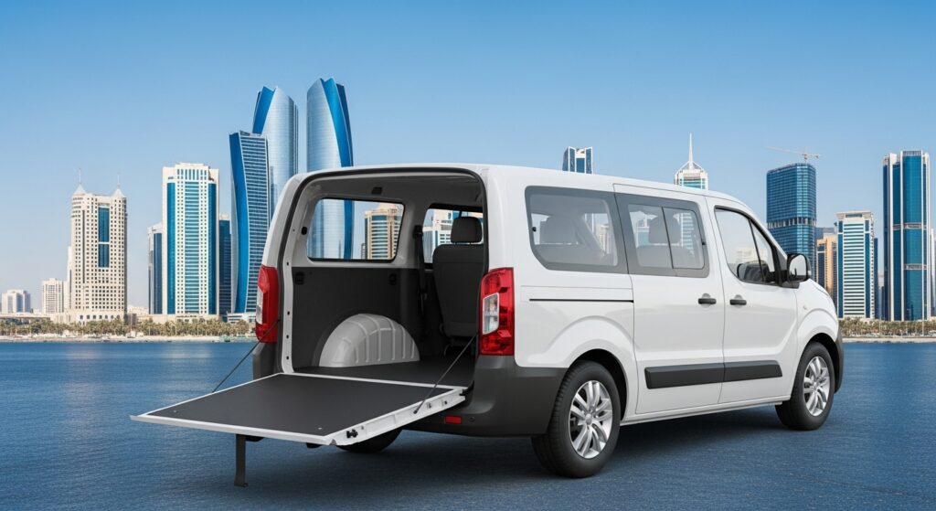 Tailgate Van Hire Abu Dhabi