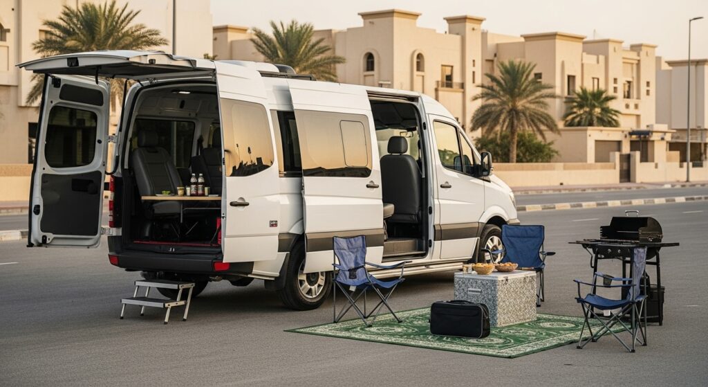 Tailgate Van Hire Abu Dhabi