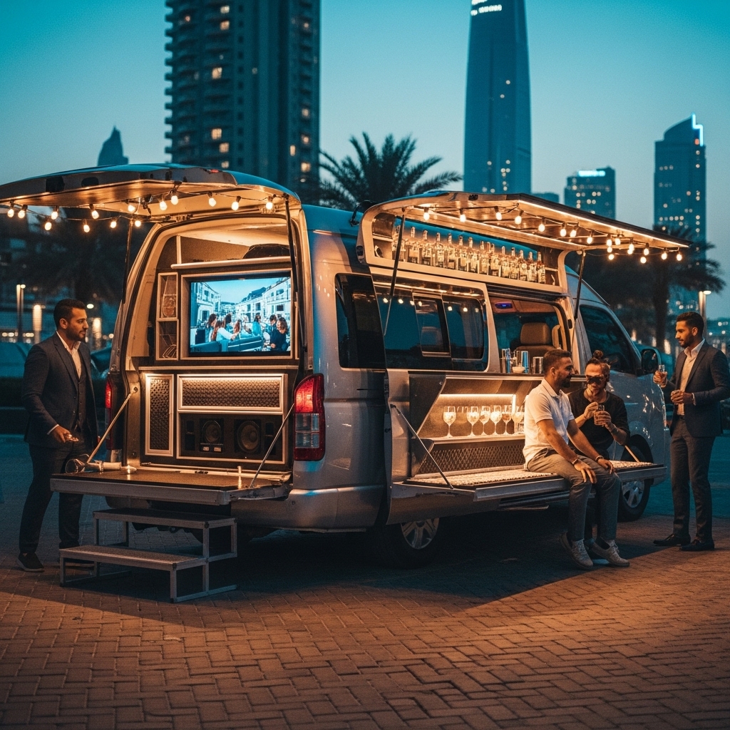 Tailgate Van Hire Dubai