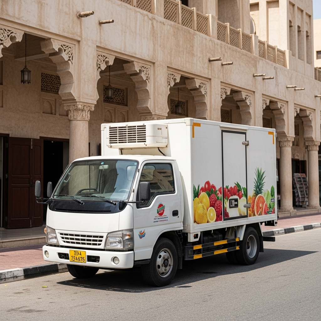freezer truck in ajman