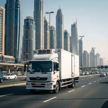 freezer truck in dubai