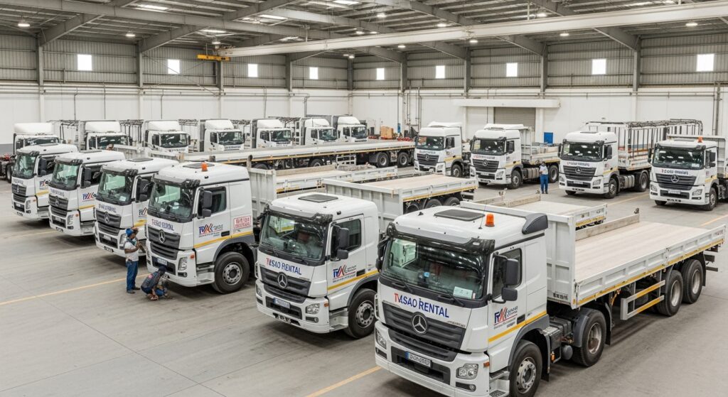 heavy duty truck rental UAE
