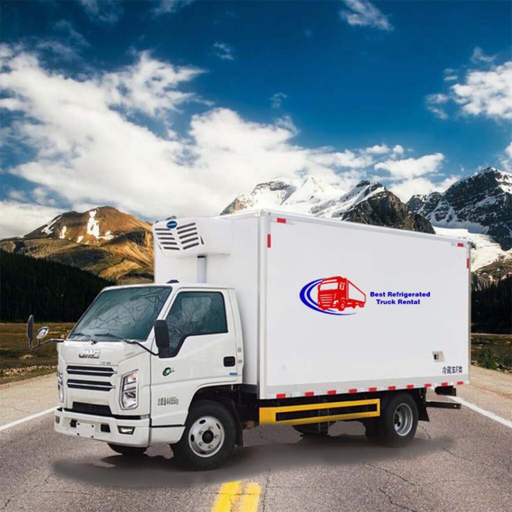 refrigerated truck rental in UAE