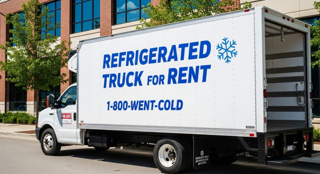Refrigerated Truck for rent