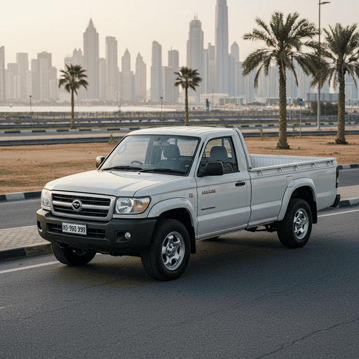 3 Ton Pickup for Rent in Dubai
