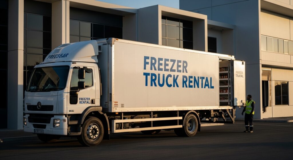 Freezer Truck Rental UAE