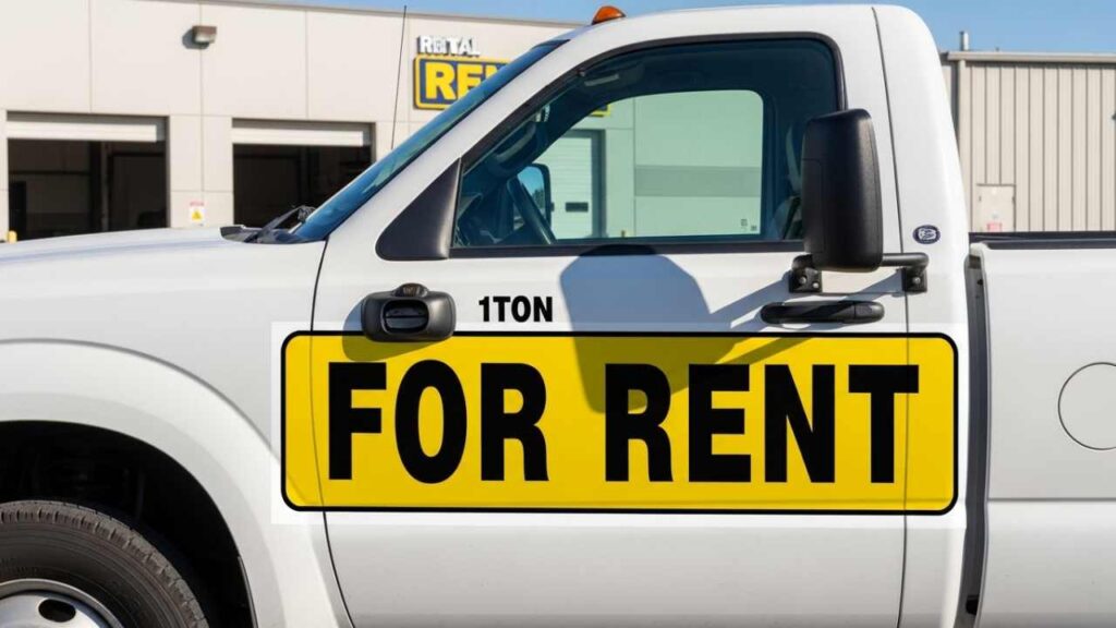 1 Ton Truck Rental in Dubai