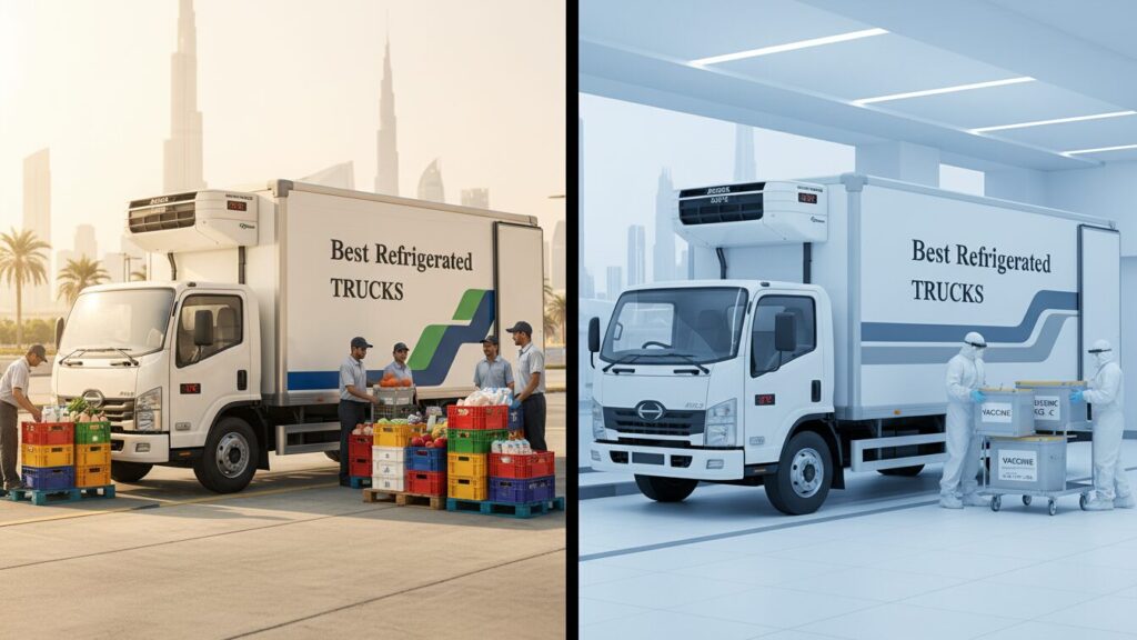 refrigerated truck rentals in Dubai 