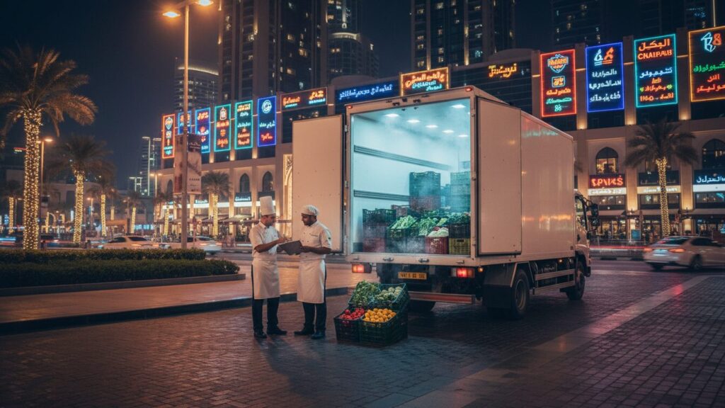 rental chiller truck