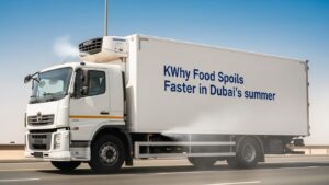 Refrigerated Vans Keep Food Fresh During Summer in Dubai