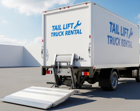 Tail Lift Truck Rental Abu Dhabi