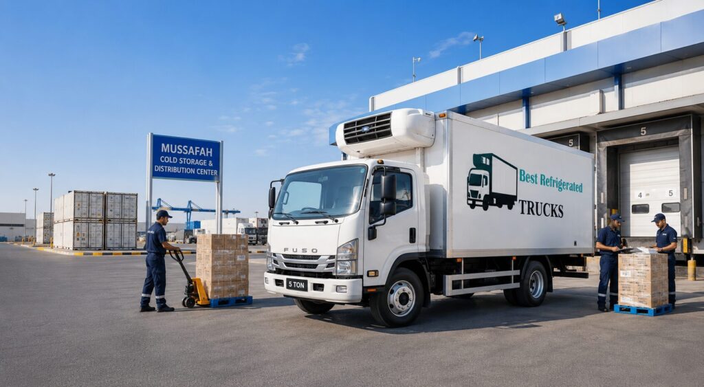 7-Ton Chiller Truck — Wholesale Bulk & Intercity UAE Distribution