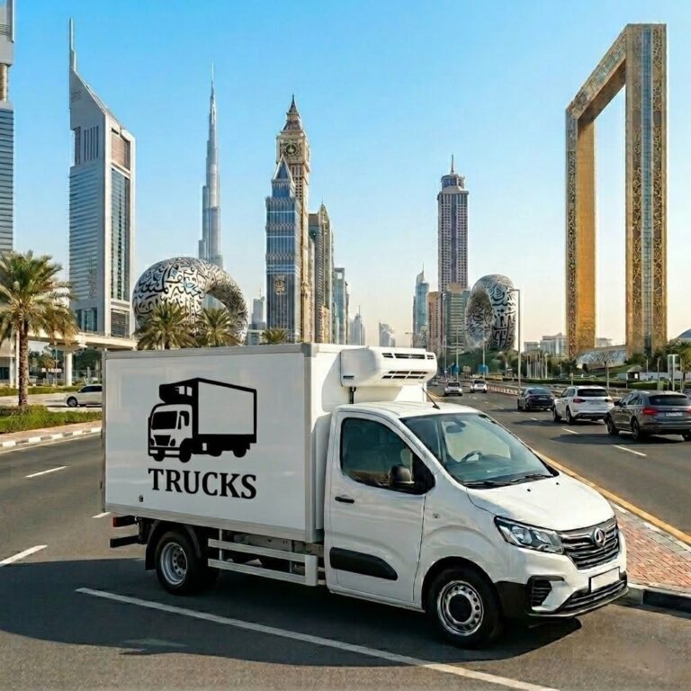 Chiller truck rental uae
