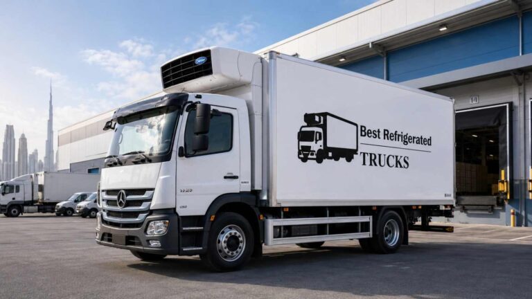 chiller van rental UAE