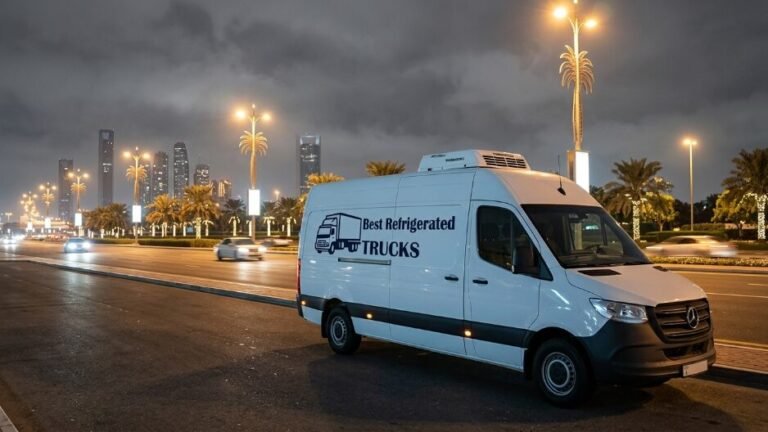 Chiller Van for Rent in Abu Dhabi From AED 250 Day HACCP Certified Fleet