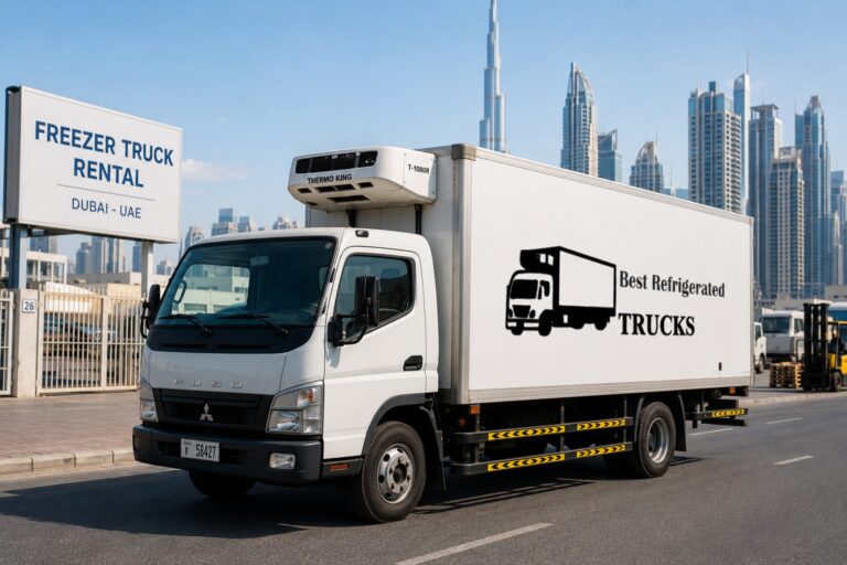 The Best Freezer Truck Rental Options in the UAE